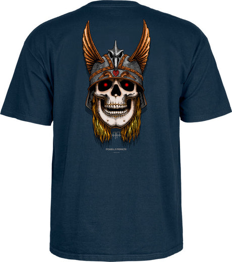 Powell T-Shirt Andy Anderson Skull Ss Navy