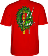 Powell T-Shirt Cab Ban This Ss Red