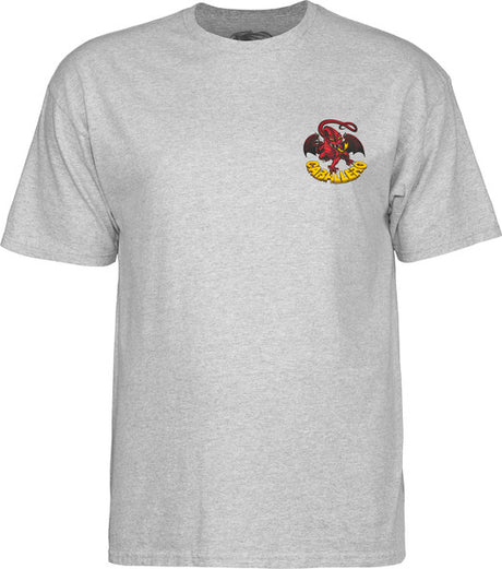 Powell T-Shirt Cab Dragon Ii Ss Grey
