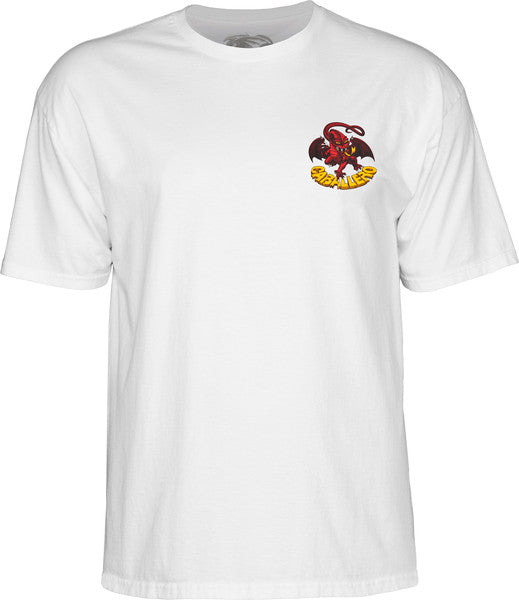 Powell T-Shirt Cab Dragon Ii Ss White