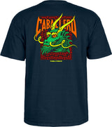 Powell T-Shirt Cab Street Dragon Ss Navy