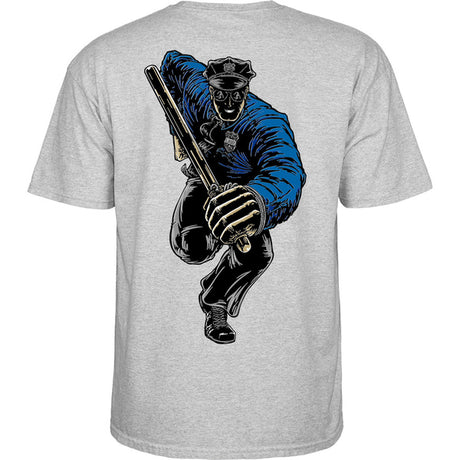 Powell T-Shirt Chris Senn Police Ss Sport Gray