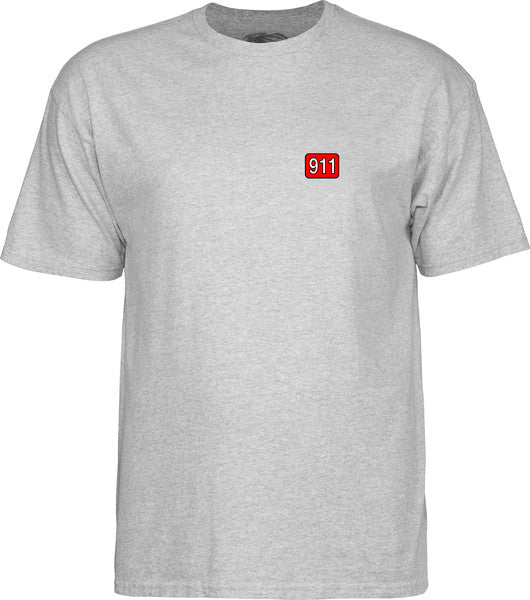 Powell T-Shirt Hill Bull Dog Ss Athletic Heather