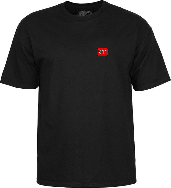Powell T-Shirt Hill Bull Dog Ss Black