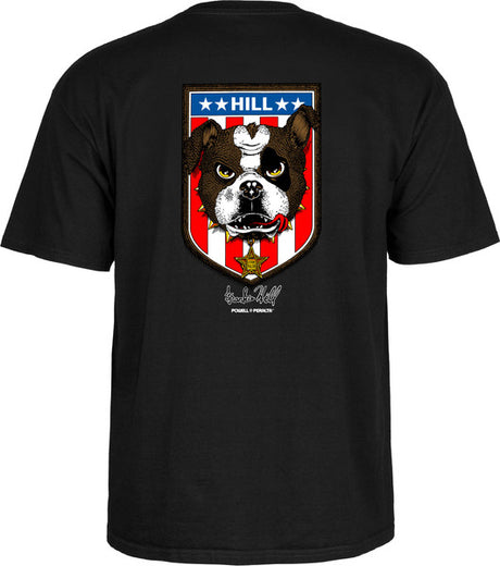 Powell T-Shirt Hill Bull Dog Ss Black