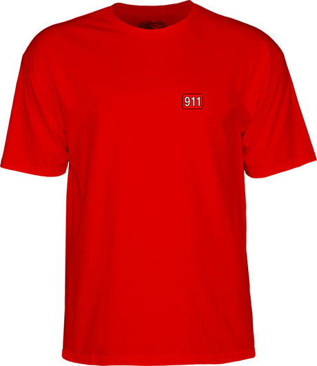 Powell T-Shirt Hill Bull Dog Ss Red