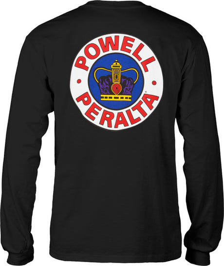 Powell T-Shirt Supreme Ls Black