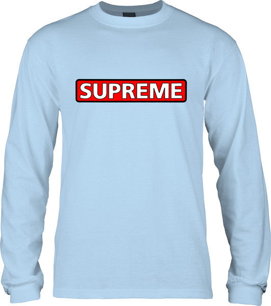 Powell T-Shirt Supreme Ls Powder Blue