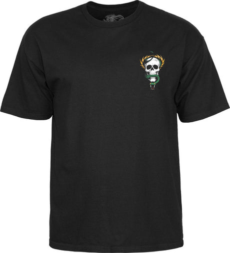 Powell T-Shirt Mcgill Skull & Snake Ss Black