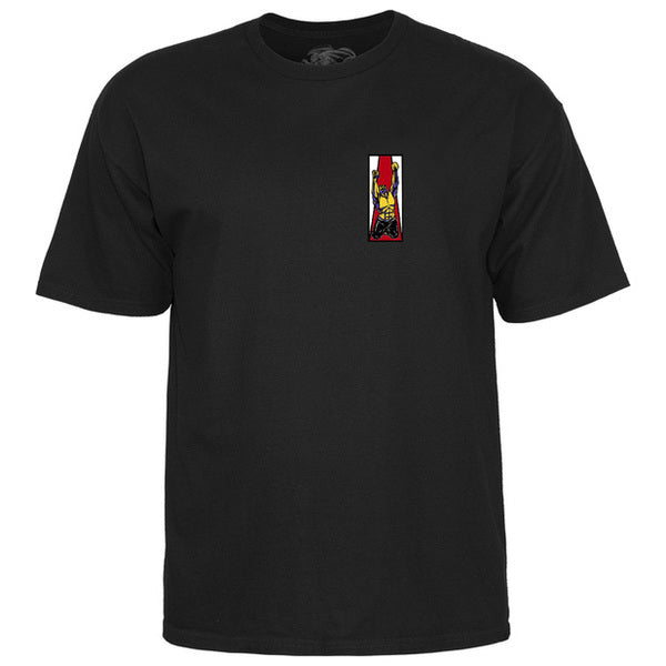 Powell T-Shirt Mike Frazier Yellow Man Ss Black