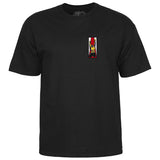 Powell T-Shirt Mike Frazier Yellow Man Ss Black