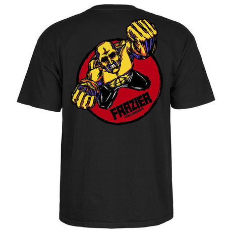Powell T-Shirt Mike Frazier Yellow Man Ss Black