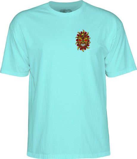 Powell T-Shirt Nicky Guerrero Mask Ss Celadon