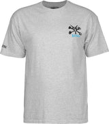 Powell T-Shirt Rat Bones Ss Gray
