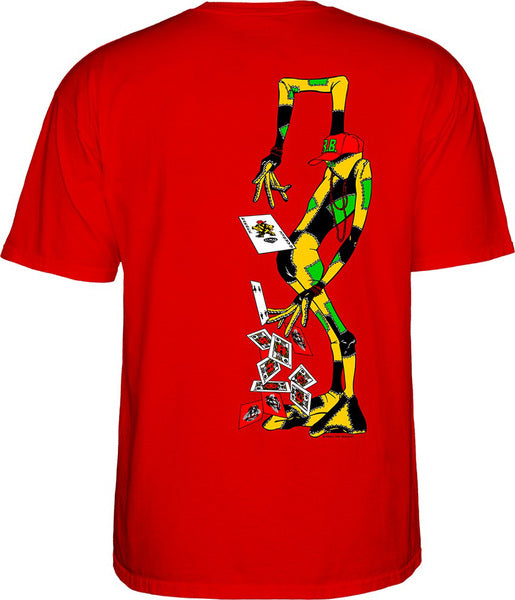 Powell T-Shirt Ray Barbee Rag Doll Ss Red
