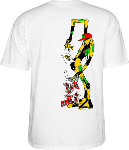 Powell T-Shirt Ray Barbee Rag Doll Ss White