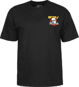 Powell T-Shirt Ripper Ss Black