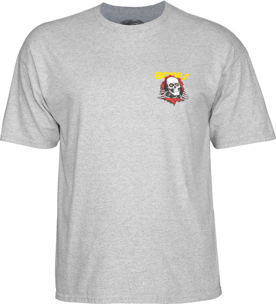 Powell T-Shirt Ripper Ss Gray
