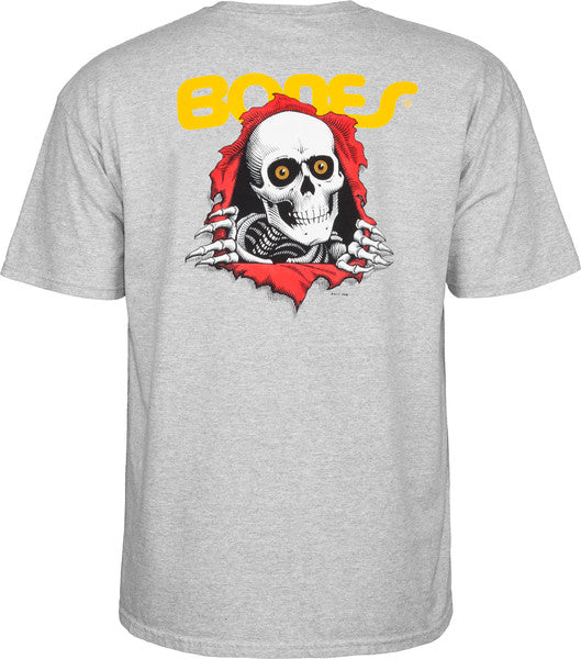Powell T-Shirt Ripper Ss Gray