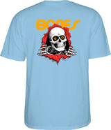 Powell T-Shirt Ripper Ss Light Blue Ss