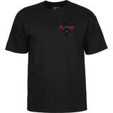 Powell T-Shirt Shred Ss Blacklight