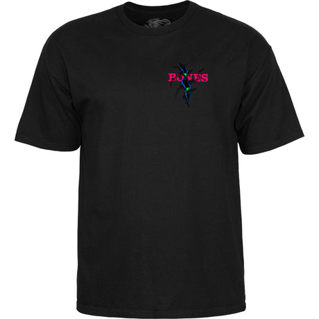 Powell T-Shirt Shred Ss Blacklight