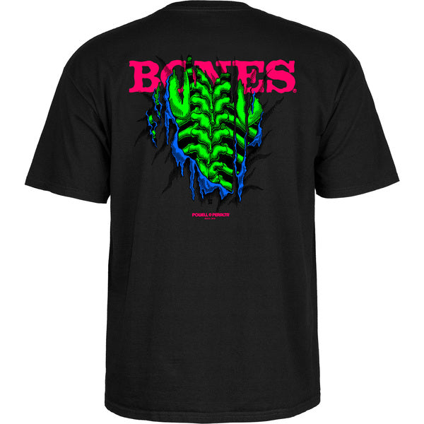 Powell T-Shirt Shred Ss Blacklight