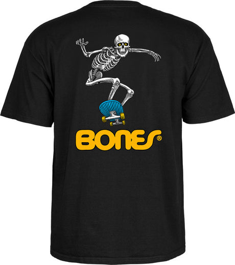 Powell T-Shirt Skateboard Skeleton Ss Ii Black