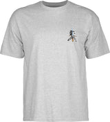 Powell T-Shirt Skull & Sword Ss Grey