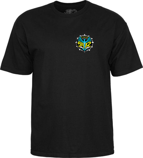 Powell T-Shirt Steve Saiz Totem Ss Black