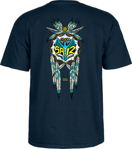 Powell T-Shirt Steve Saiz Totem Ss Navy