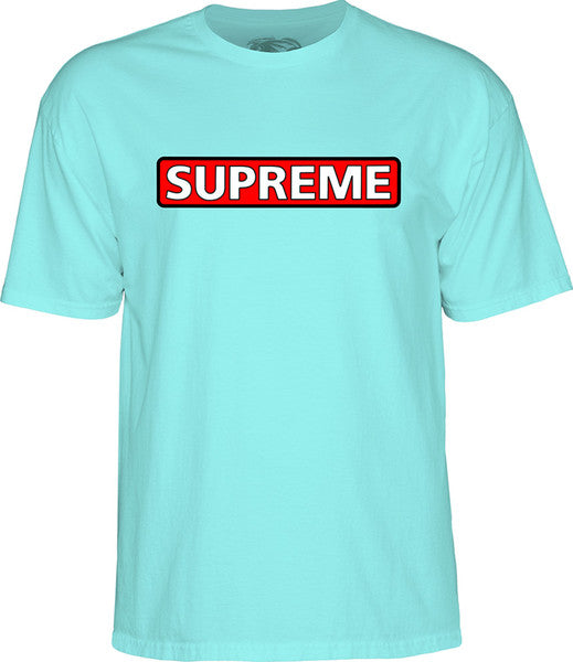 Powell T-Shirt Supreme Ss Teal Ice