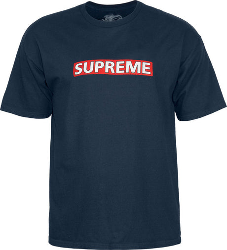 Powell T-Shirt Supreme Ss Navy
