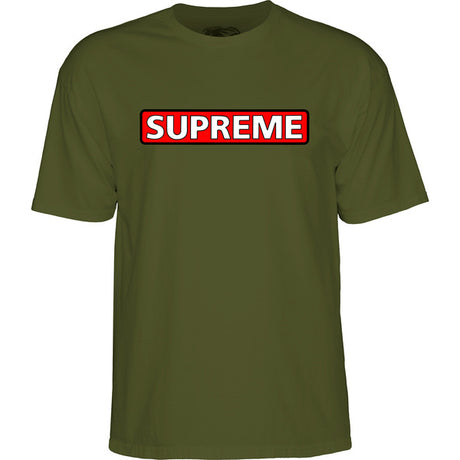 Powell T-Shirt Supreme Ss Military Green Ii