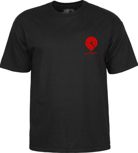 Powell T-Shirt Tucking Skeleton Ss Black