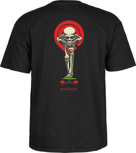 Powell T-Shirt Tucking Skeleton Ss Black