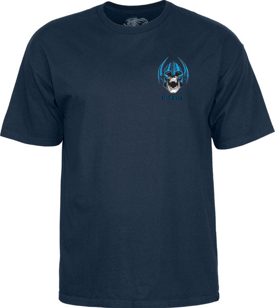 Powell T-Shirt Welinder Nordic Skull Ss Navy