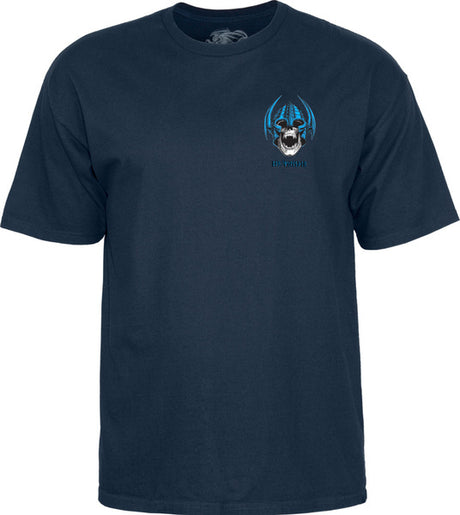 Powell T-Shirt Welinder Nordic Skull Ss Navy