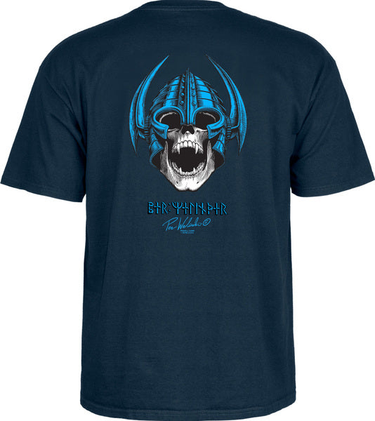 Powell T-Shirt Welinder Nordic Skull Ss Navy