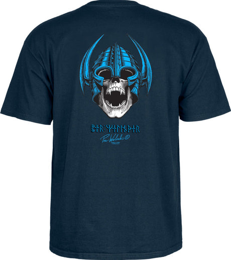 Powell T-Shirt Welinder Nordic Skull Ss Navy