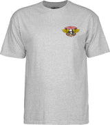 Powell T-Shirt Winged Ripper Ss Gray