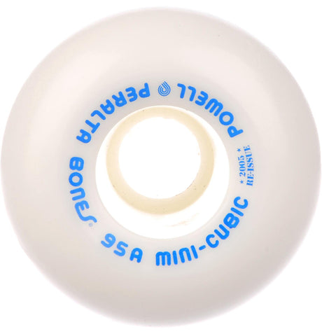 Powell Wheels (Jeu De 4) 64Mm Mini Cubics 95A White