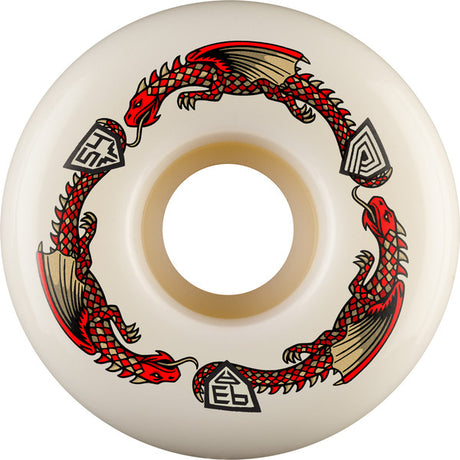 Roues de skate Powell Peralta 54 mm Dragon X 93A Red V7