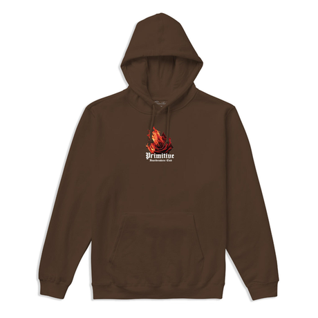 Primitive Sweat Torch Hood Brown