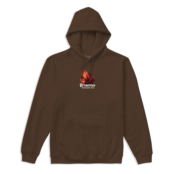 Primitive Sweat Torch Hood Brown