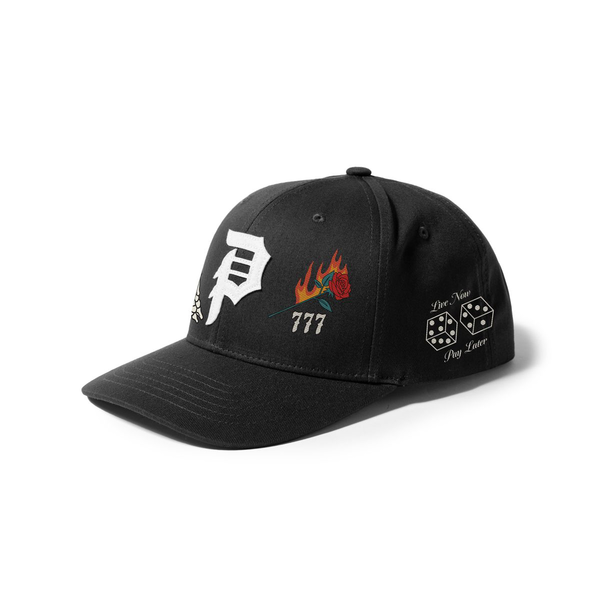 Primitive Cap Blackjack Snapback Black