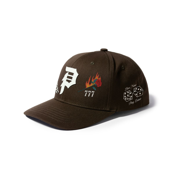 Primitive Cap Blackjack Snapback Brown