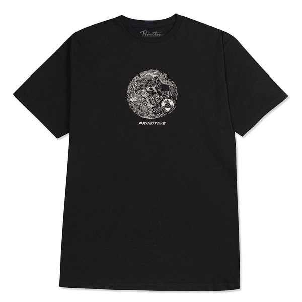 Primitive T-Shirt Drago Hw Black