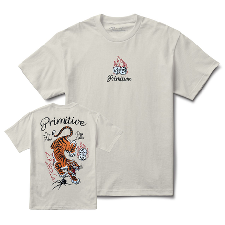 Primitive T-Shirt Big City Hw Cream