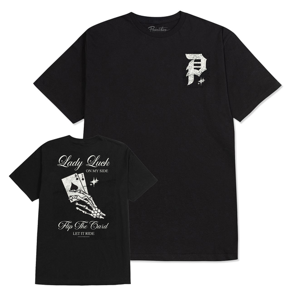 Primitive T-Shirt Lady Luck Black